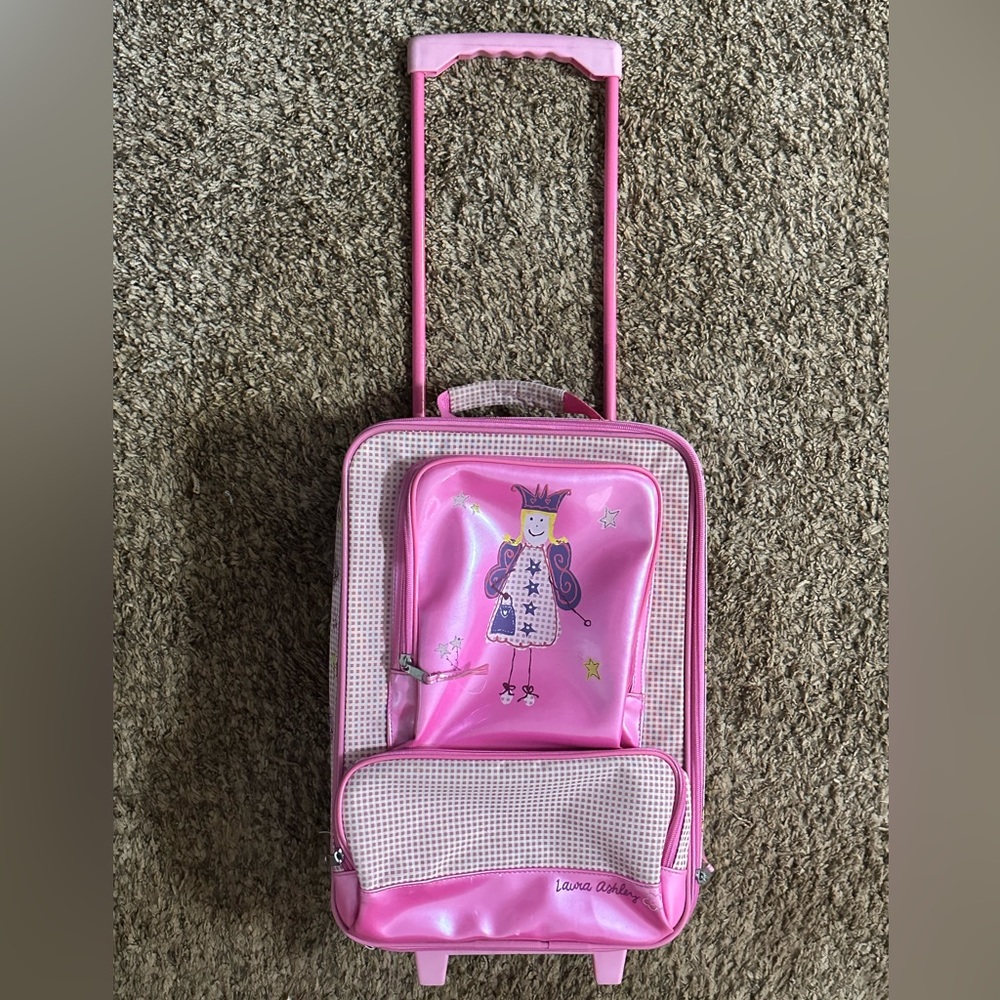 💓Girl’s Laura Ashley Rolling Suitcase w/ handle💓